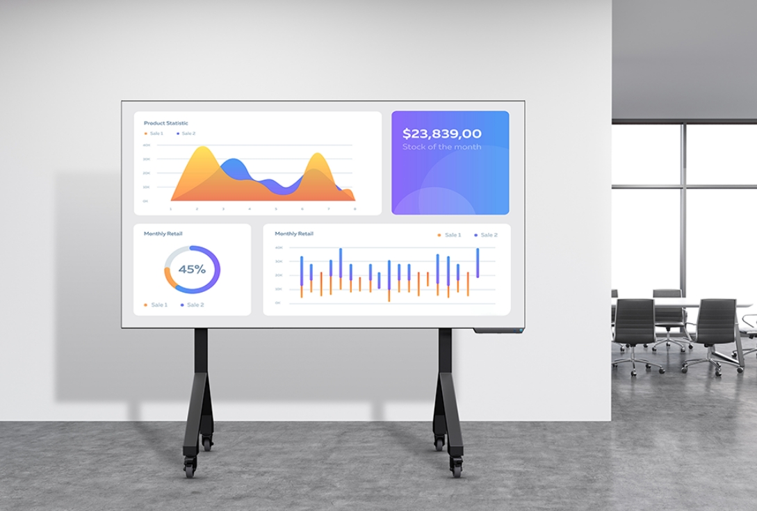 落地移動式支架