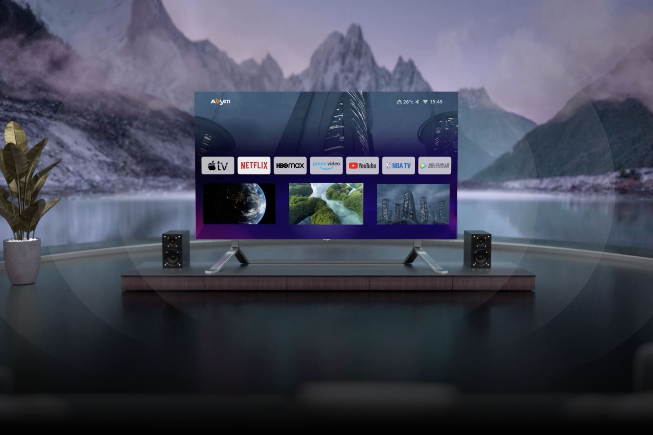 Absenicon M系列--高端家庭影院巨幕