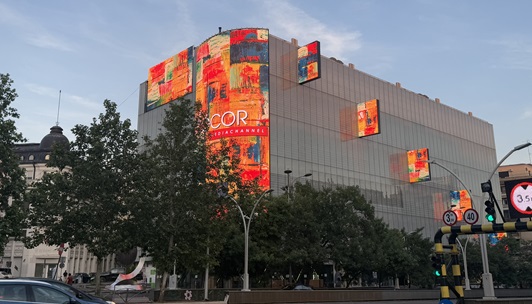 羅馬尼亞Cocor shopping mall媒體幕墻系統(tǒng)