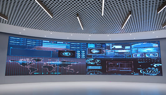 山東浪潮集團展廳案例