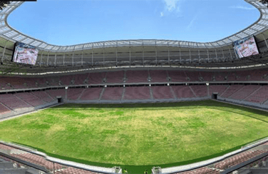 雙屏畫龍點睛，艾比森助力打造國內首座FIFA標準足球場