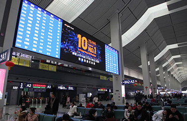 下一站，出發！蘭州西高鐵站，艾比森讓出行更從容