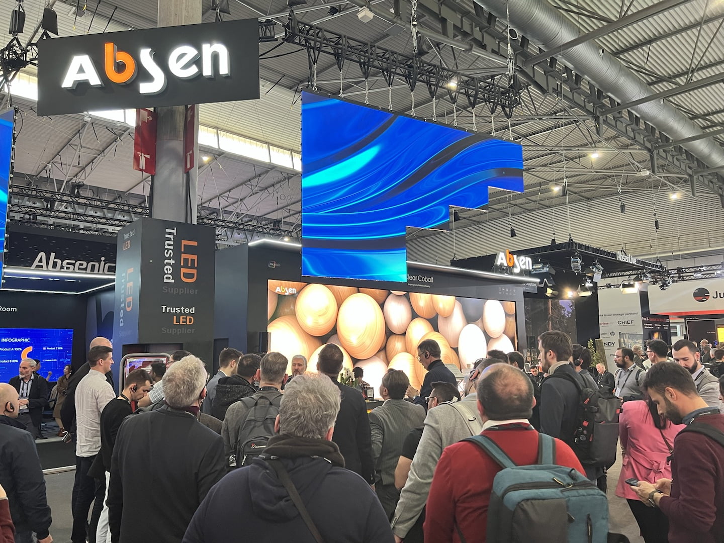 ISE 2023 | 艾比森開年首展捷報(bào)頻傳，沉浸式視覺盛宴震撼吸睛